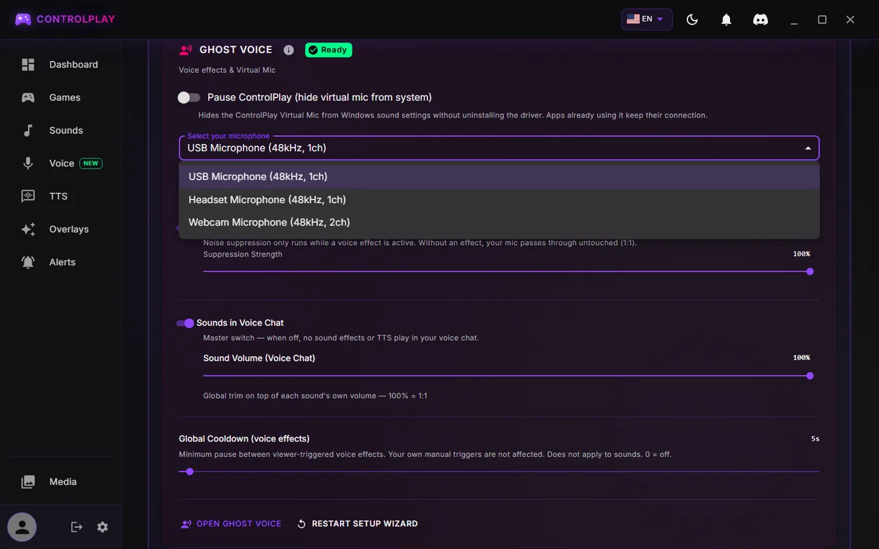Set Up Your Mic for ControlPlay: Sound Good Without OBS or Discord Filters
